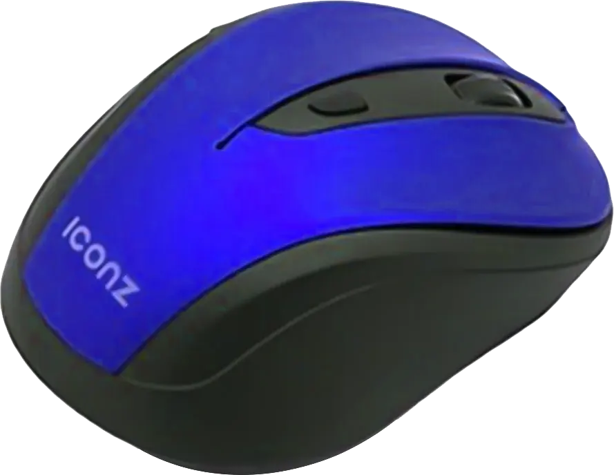 Wireless Mouse Iconz 2.4GHz, 1600 DPI, Blue, WM03L
