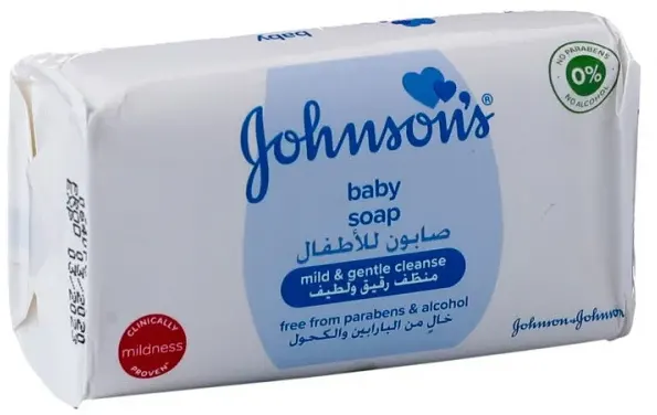 صابون جونسون للاطفال منظف رقيق ولطيف ،125 جم