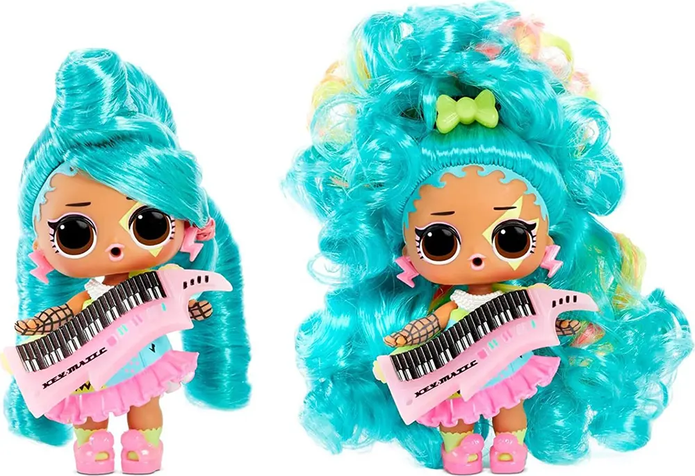 LOL Surprise Remix Hair Flip Dolls, with Hair Reveal & Music, E7C-1