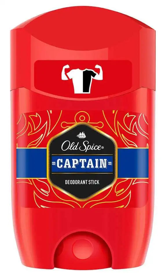 Old Spice Captain Deodorant Stick for Men, Spray, 50 ml
