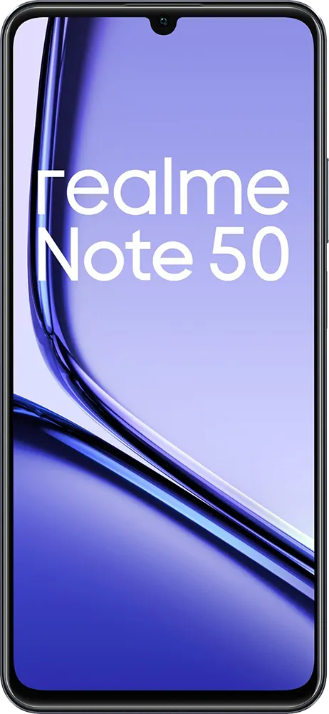 Realme Note 50 Dual SIM, 128GB Memory, 4GB RAM, 4G LTE, Midnight Black