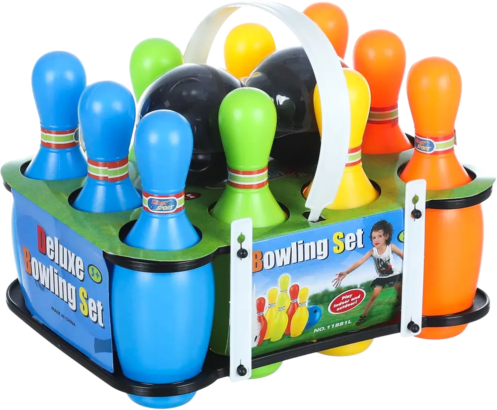 King Sport Bowling Play Set For Kids, 12Pcs, 11881L
