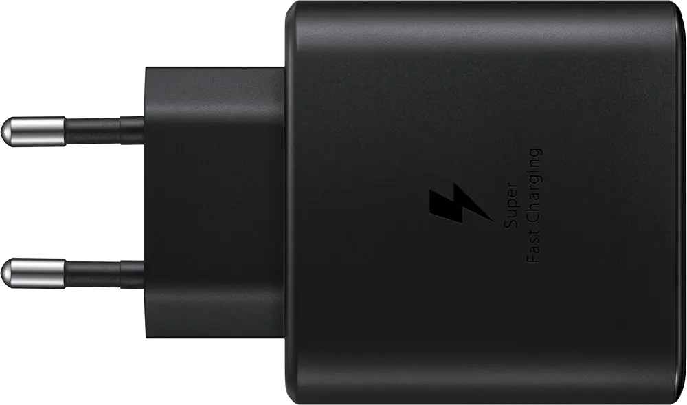 Samsung Power Fast Charger , USB-C Port, Cable 1.8m, Black, EP-TA845XBEGEU