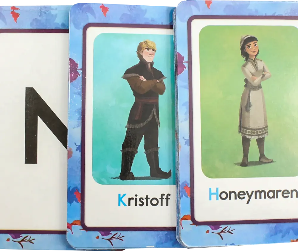 Nilco Frozen Alphabet Cards Game