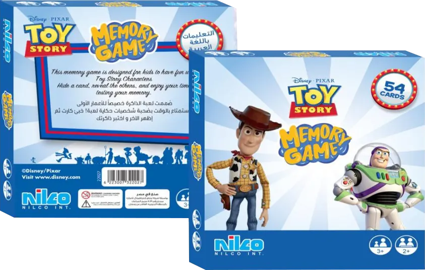 Nilco Memory Toy Story Cards game