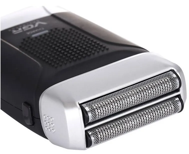 VGR Electric Shaver, Wet and Dry, Silver, V-307