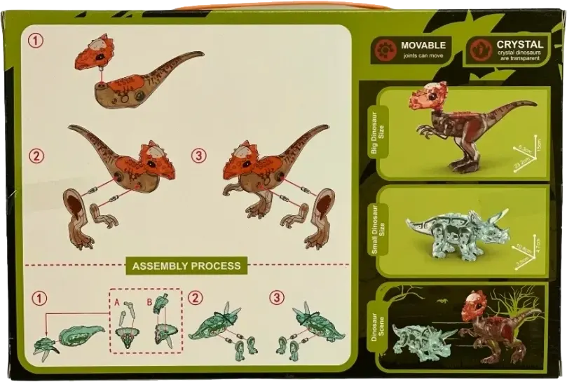 Dinosaur Multi-shapes Building Set, 102
