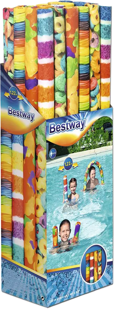 Bestway Cylindrical Float, Multi Shape, 122 cm, 32217