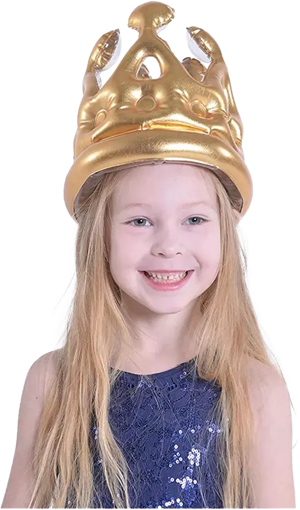 Jilong Inflatable Gold Crown for Kids Size 20*18cm, 97253