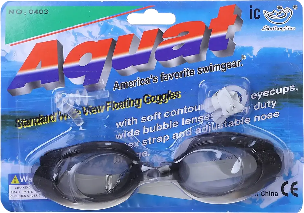 نظارة بحر اكوات ، لون أسود، موديل 0403