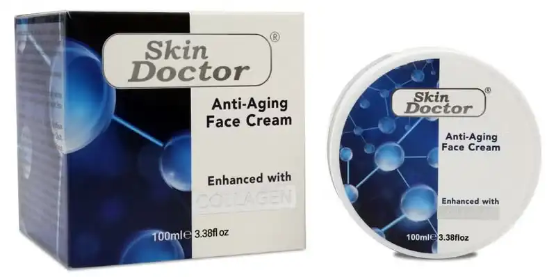 كريم الوجه بالكولاجين المضاد للشيخوخة من سكين دكتور 100 مل