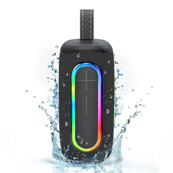 Awei Speaker, Bluetooth 5.3, 20 Watt, Waterproof, Black, Y885