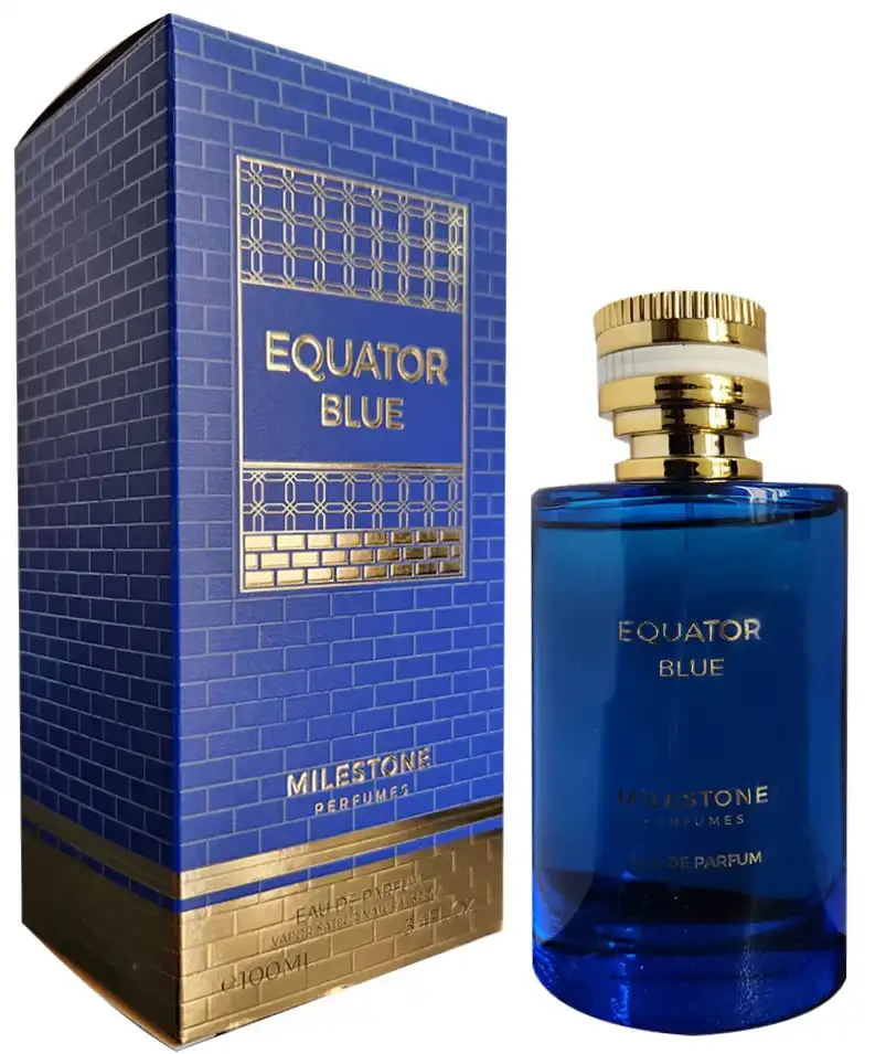 EQUATOR BLUE  By Milestone For men EDP ,100 ML