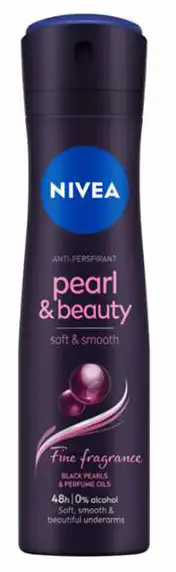 مزيل عرق سبراي  بلاك بيرل اند بيوتى من نيفيا 150 مل