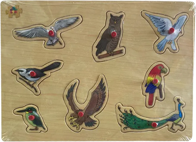 Birds Wooden Puzzle For Children 20019-20