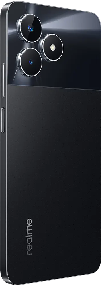 Realme C51 Dual SIM, 256 GB, 6 GB RAM, 4G LTE, Carbon Black