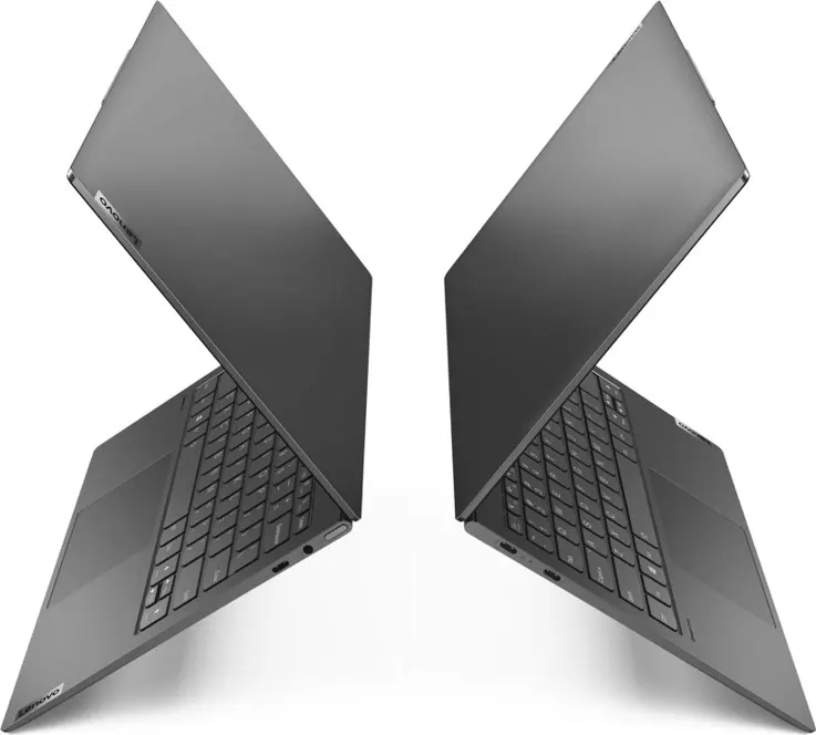 Lenovo Laptop Yoga Slim 7 Pro AMD Ryzen 7-5800HS Processor, 16GB RAM, 1TB SSD Hard Disk , 14.0 " 2.8K OLED Display, NVIDIA GeForce MX450 2GBGraphics Card, Windows 11 Home, Slate Grey