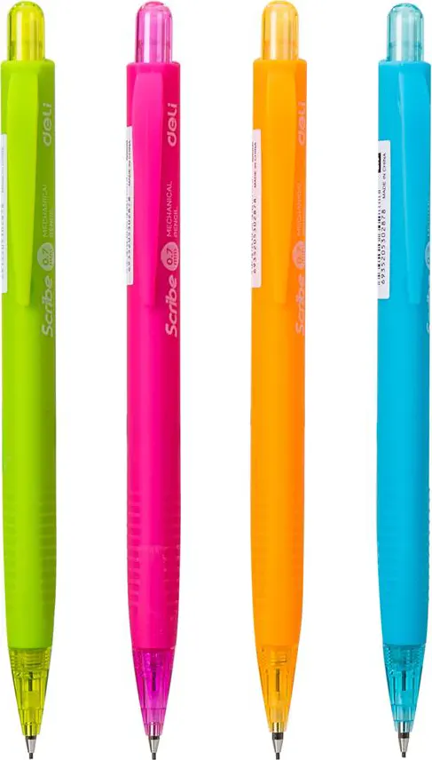 قلم سنون تيكي ديلي بلاستيك، 0.7 ملي، ألوان متعددة، EU60300