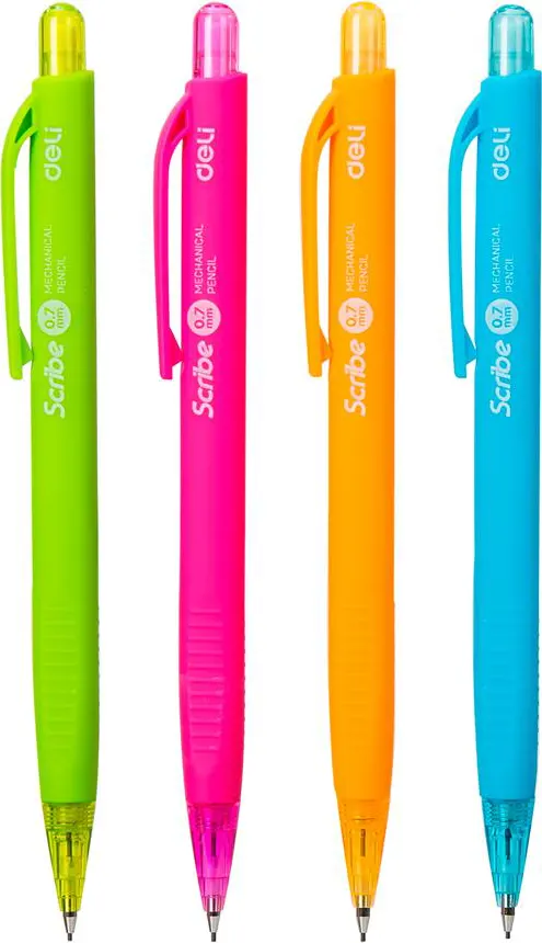 قلم سنون تيكي ديلي بلاستيك، 0.7 ملي، ألوان متعددة، EU60300