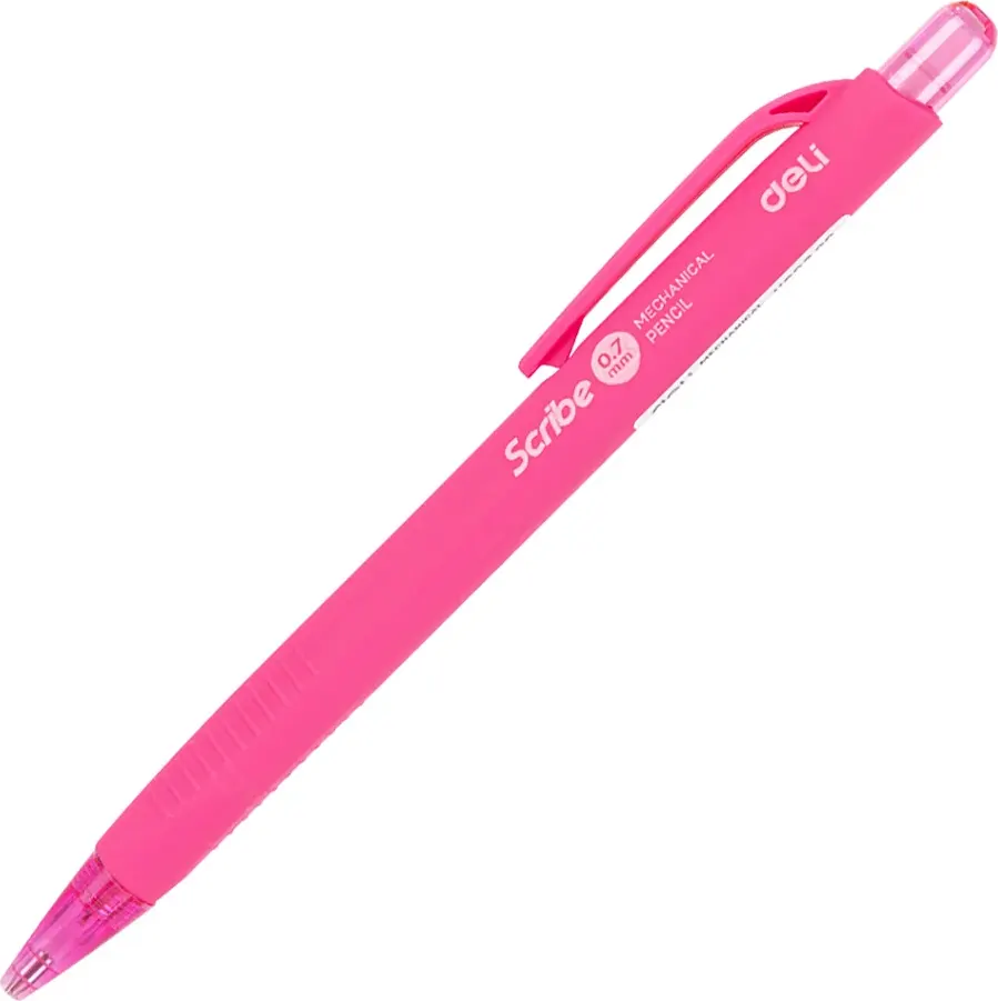 Tikki Deli Plastic Mechanical Pen, 0.7 mm, Multiple Colors, EU60300