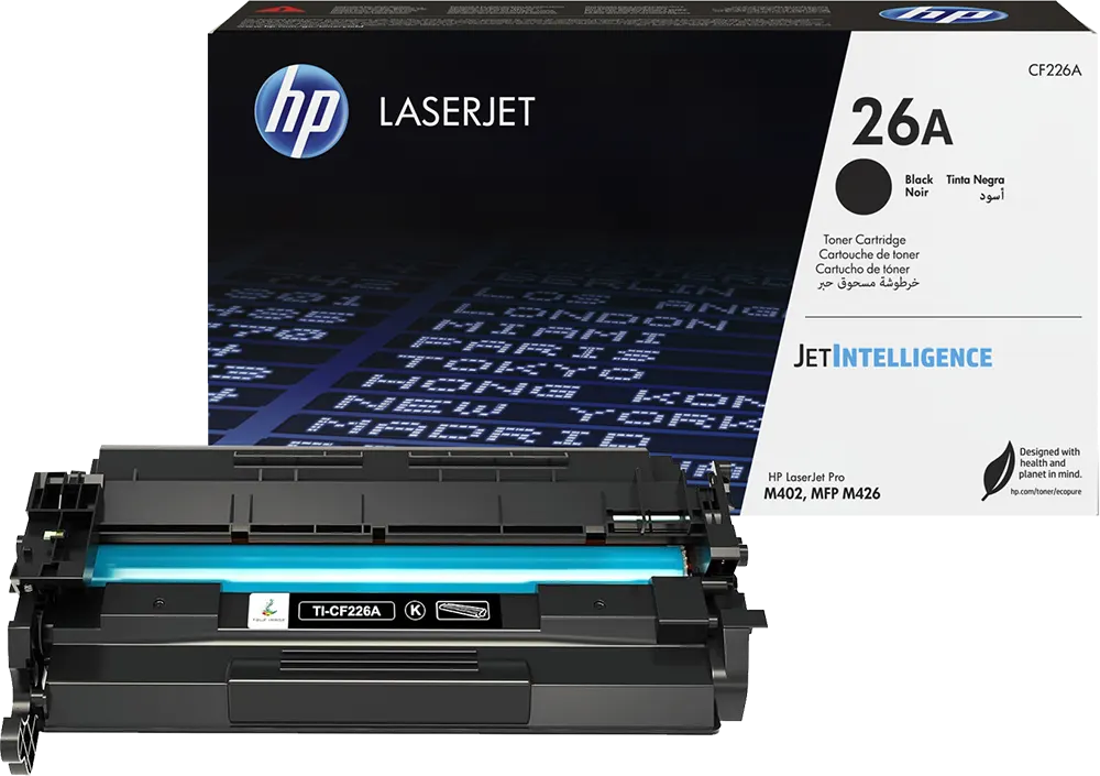 HP Toner Cartridge, 3100 Pages, Black, H-CF226A