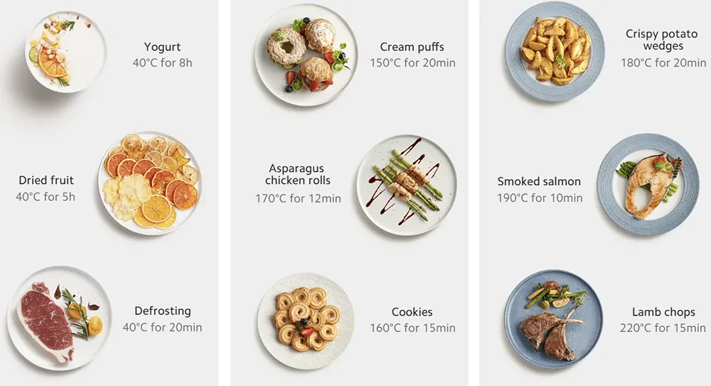 Xiaomi Air Fryer without Oil, Smart, 1800 Watt, 6.5 Liters, Digital Display, White, MAF10