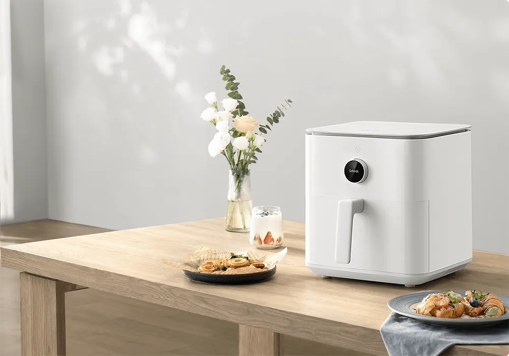 Xiaomi Air Fryer without Oil, Smart, 1800 Watt, 6.5 Liters, Digital Display, White, MAF10