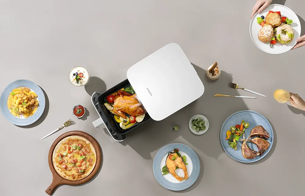Xiaomi Air Fryer without Oil, Smart, 1800 Watt, 6.5 Liters, Digital Display, White, MAF10
