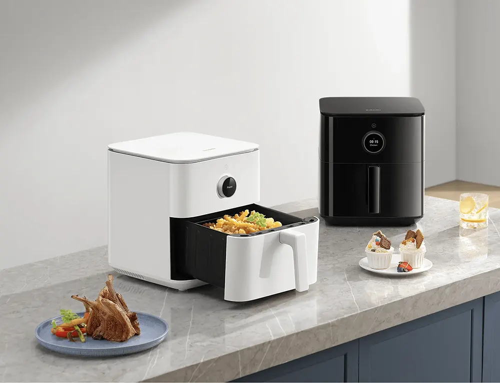 Xiaomi Air Fryer without Oil, Smart, 1800 Watt, 6.5 Liters, Digital Display, White, MAF10