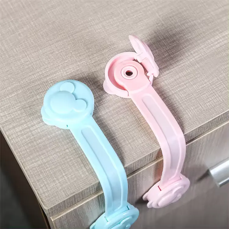 قفل بلاستيك متعدد الاستخدام ،2 قطعة ،ألوان