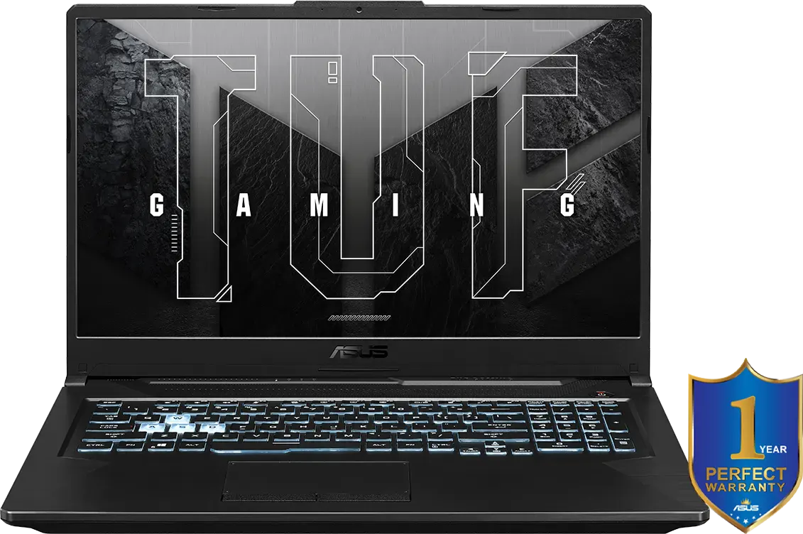 ASUS Laptop TUF Gaming F15 FX506HE-HN393W, 11th Gen, Intel Core I7-11800H, 16GB RAM, 512GB SSD, NVIDIA RTX 3050TI 4GB Graphics, 15.6 inch FHD Display, Windows 11, Graphite Black
