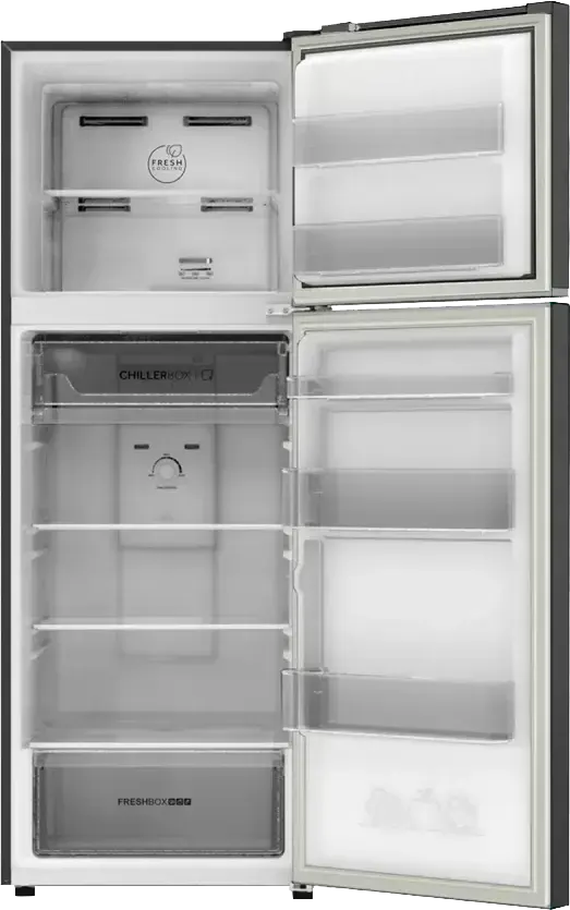 Refrigerator No Frost Haier , 380 Litres, 2 Doors, Inverter, Black, HRF-380TMBM
