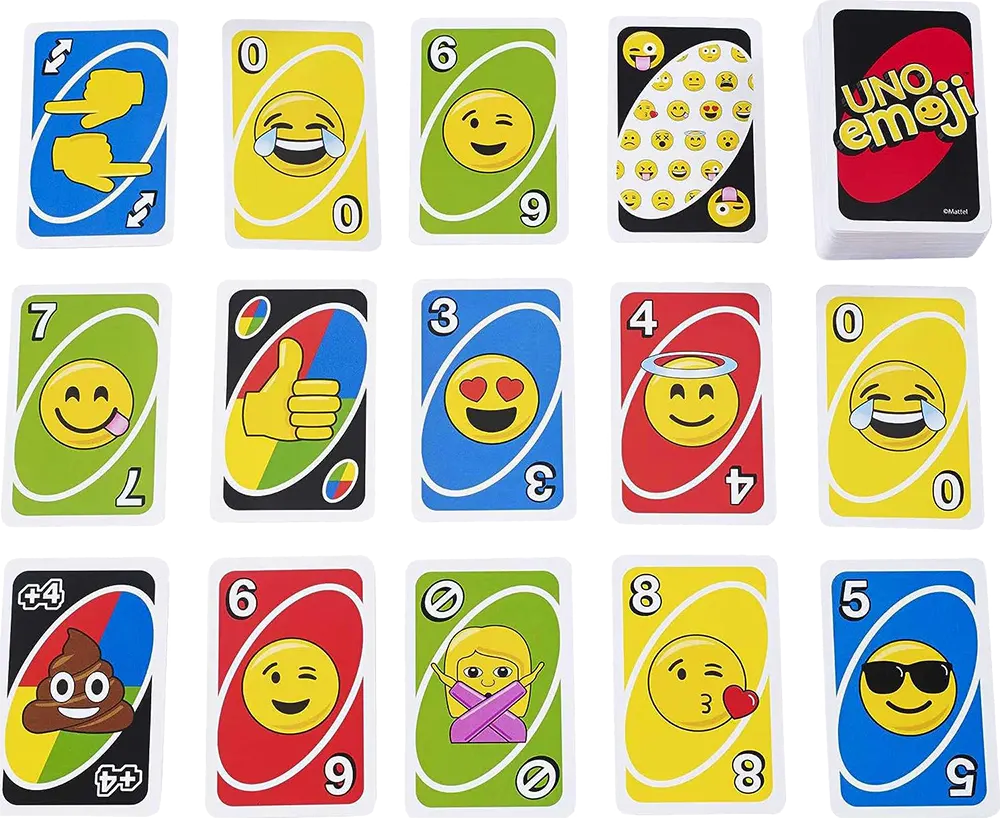 UNO Emoji Cards Game