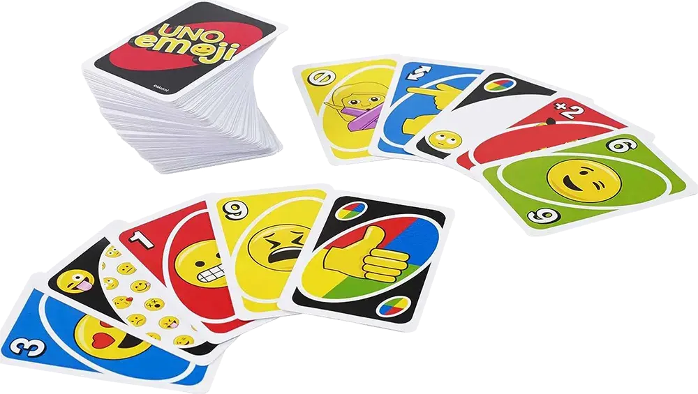 لعبة بطاقات أونو إيموجي