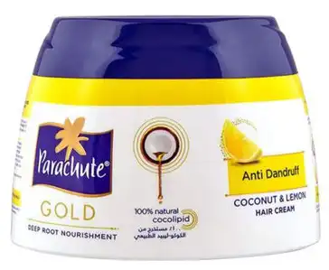 كريم للشعر ضد القشره بجوز الهند والليمون من باراشوت جولد 210 مل