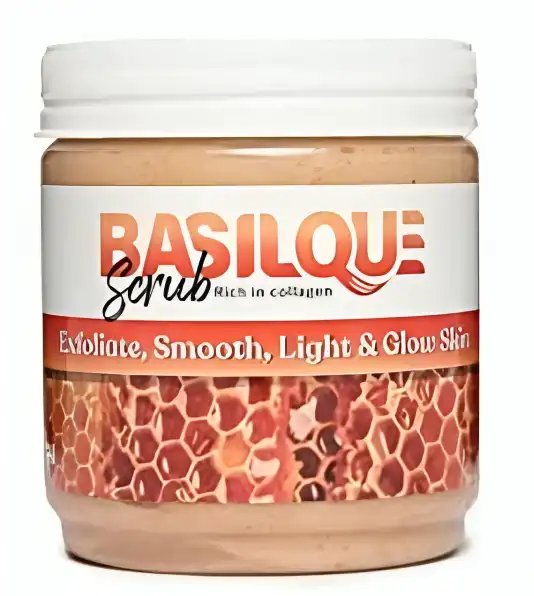 Melano Basilque honey and collagen scrub 300 gm