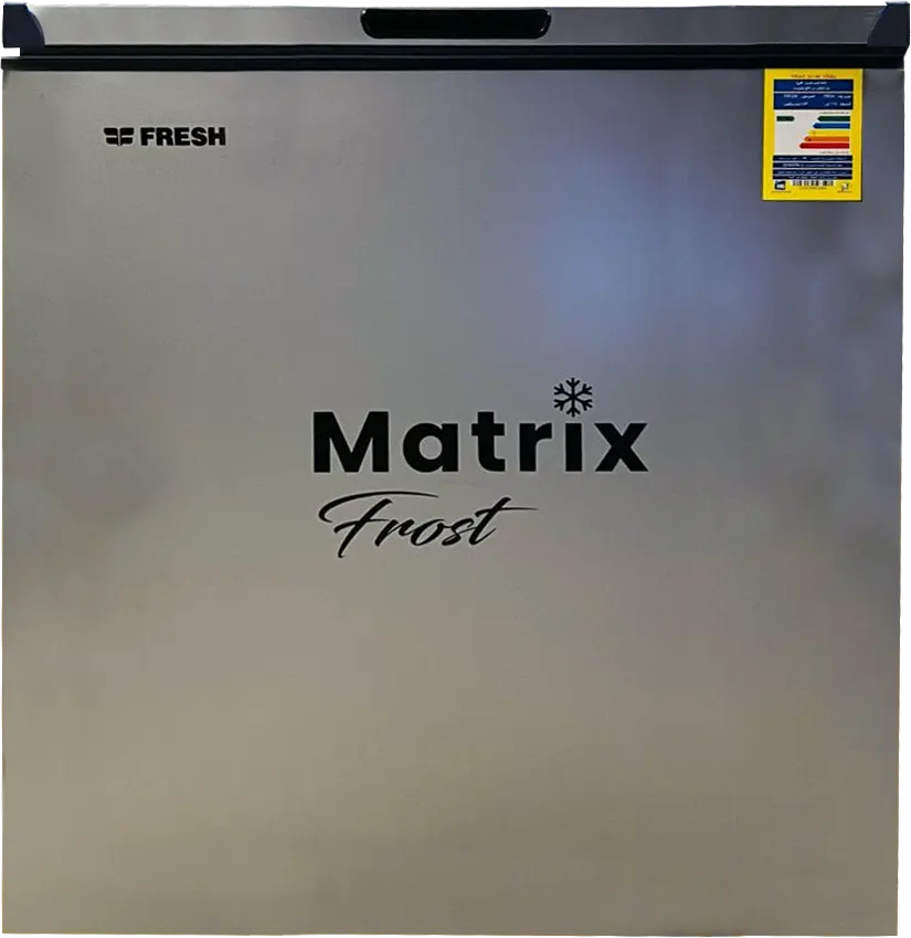 Fresh Matrix Frost Chest Freezer, Defrost, 330 Liters, Silver, FDF-330