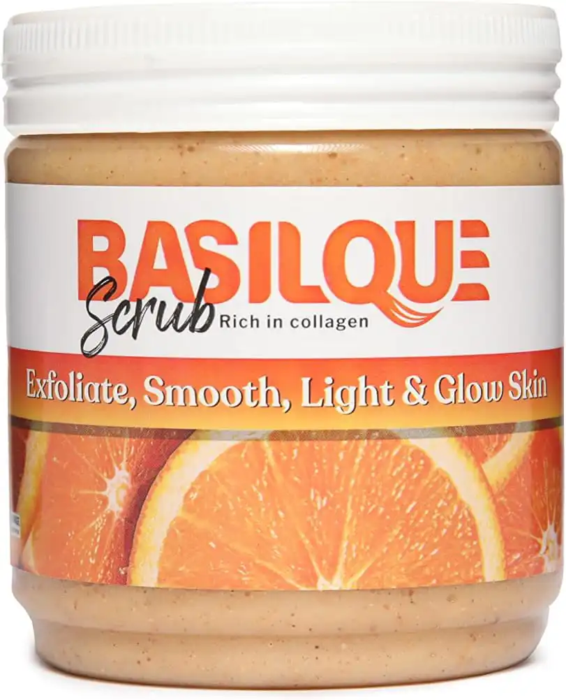 Melano Basilque Orange Body Scrub, 300gm.