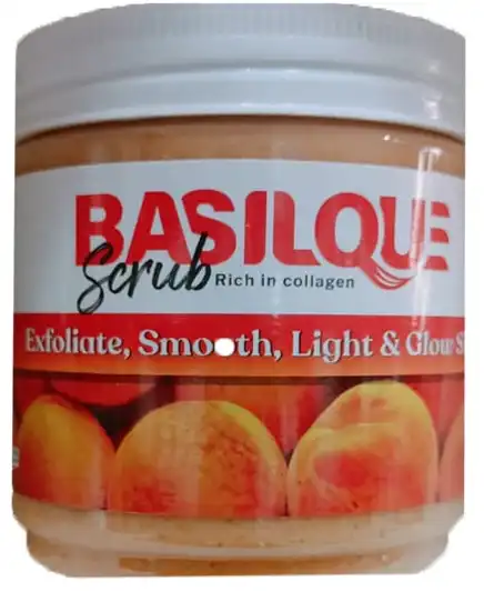 Melano Basilque  Peach Body Scrub, 300g.
