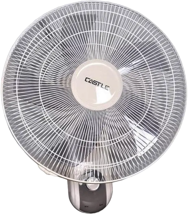 Castle Wall Fan, 18 inch, 3 Speeds, Remote Control, Multi-Color, FAW1918R