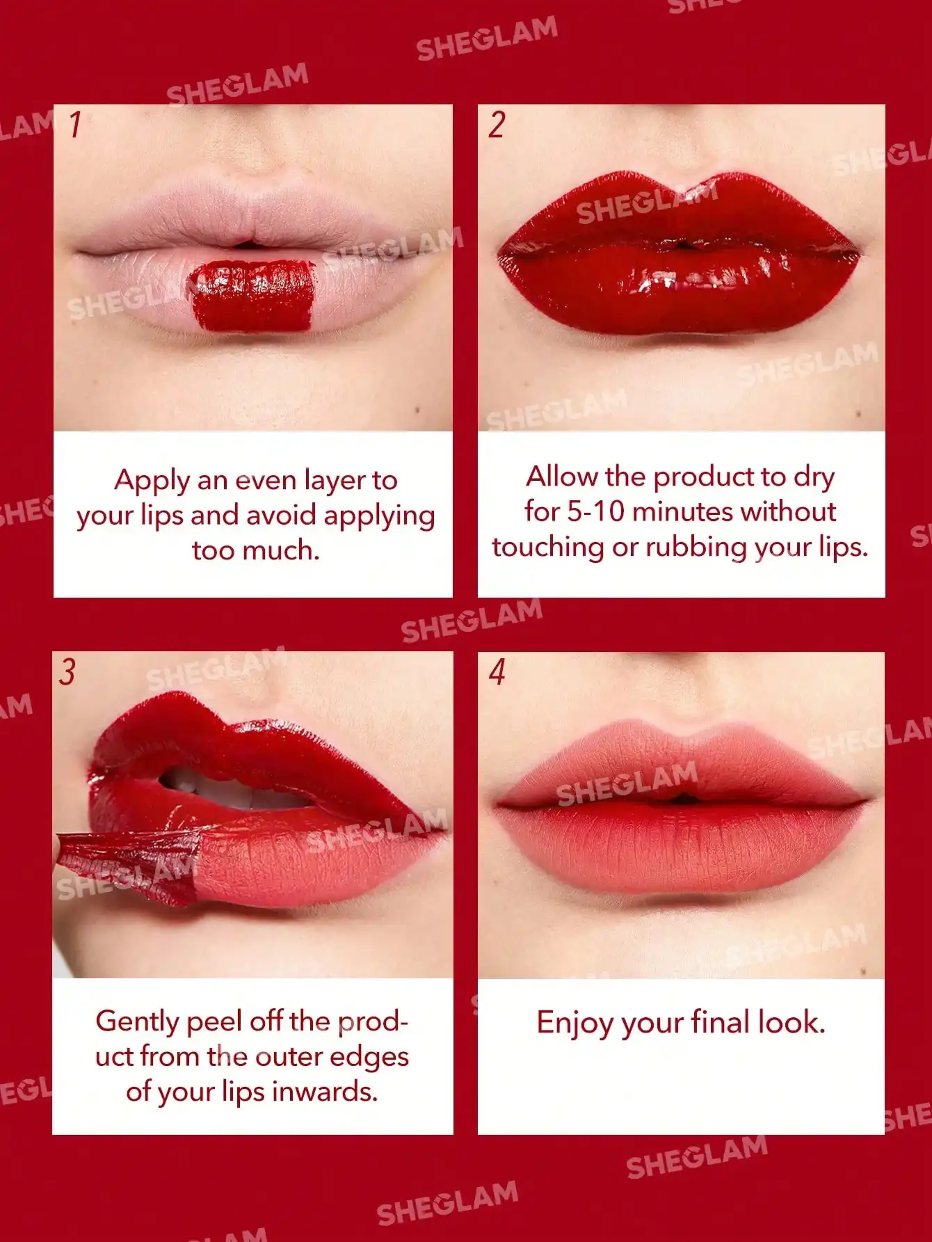 SHEGLAM PEEL TALK LIP TINT TONGUE TWISTER