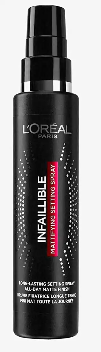 مثبت مكياج لوريال إنفاليبل ماجيك سيتنج سبراي غير لامع 100 مل