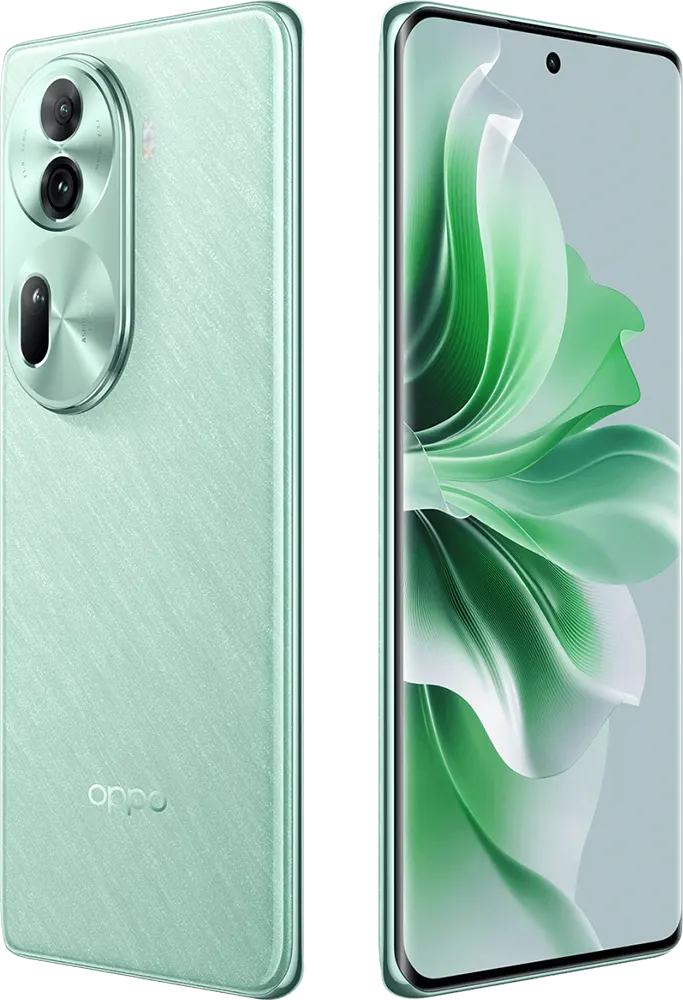 Oppo Reno 11 Dual SIM Mobile , 256GB Memory, 12GB RAM, 5G, Wave Green