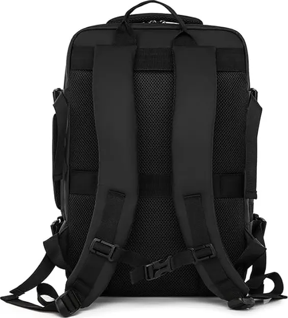 Cougar Laptop Backpack, 15.6 Inches, Waterproof, Black, 8008