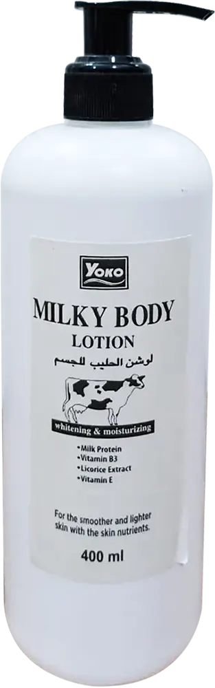 لوشن الحليب للجسم من يوكو 400 مل