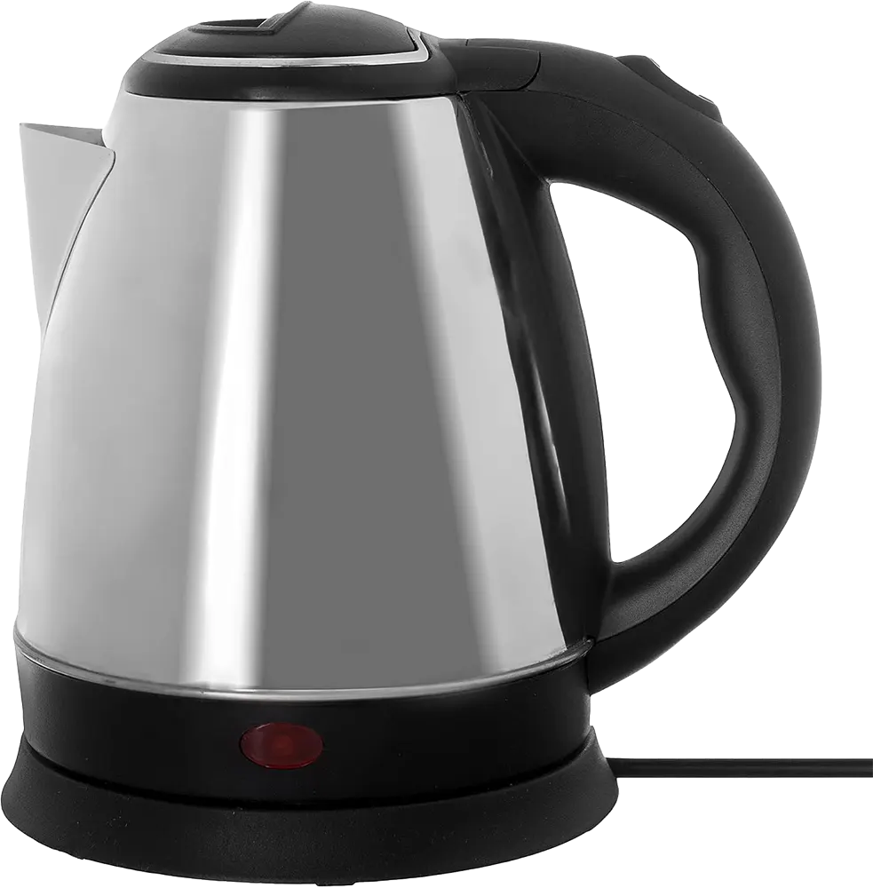 City Stainless Steel Electric Water Kettle, 1.5 Litres, 1500 Watts, Silver