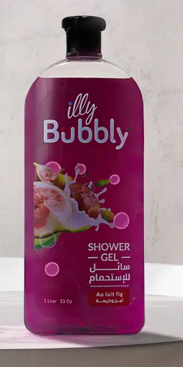 illy bubbly Shower Gel with Figs and Cream, 1 Liter.