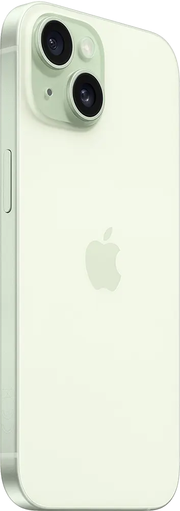 iPhone 15 Single SIM Mobile, 128GB Internal Memory, 6GB RAM, 5G Network, Green