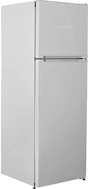 White Point Refrigerator, No Frost, 310 Litres, 2 Doors, Silver, WPR343S