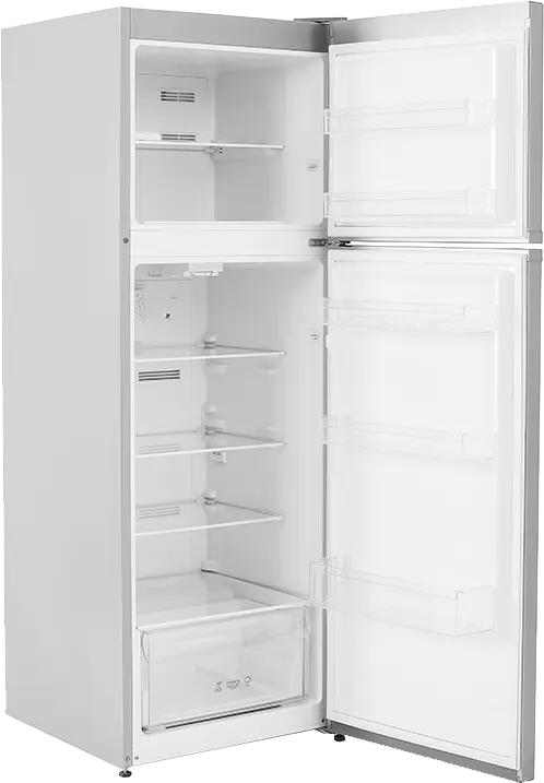 White Point Refrigerator, No Frost, 310 Litres, 2 Doors, Silver, WPR343S